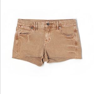 Madewell cutoff garment dyed denim shorts